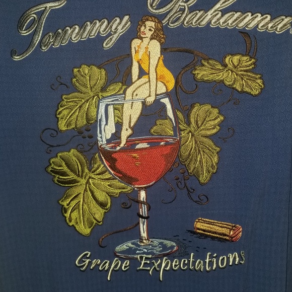 7 Medium Tommy Bahama Camp Shirts - Picture 4 of 8